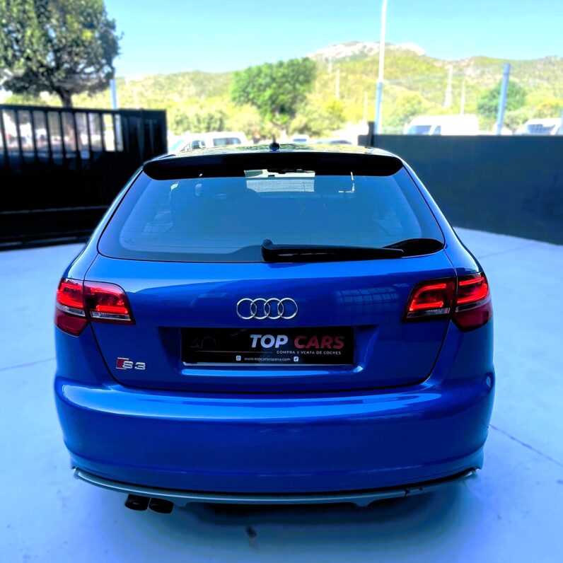 
								Audi S3 2.0 TFSI Quattro 265CV — Azul Sprint — Manual — 122.000 km — Segunda Mano Tarragona full									